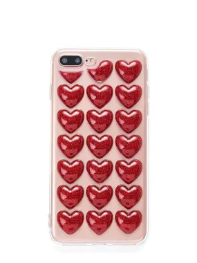 Heart Pattern iPhone Case