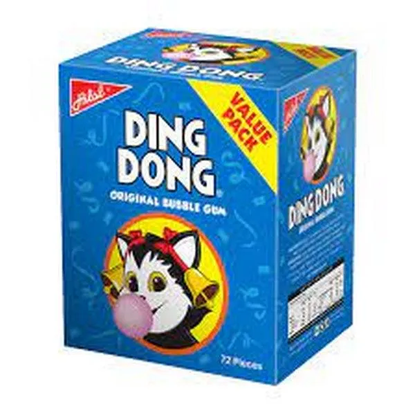 HILAL DING DONG BUBBLE GUM 1X12