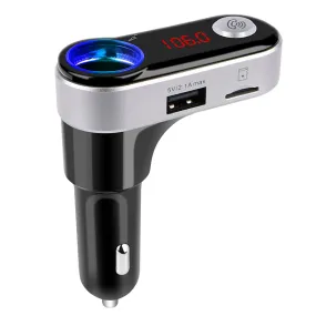 iSunnao Bluetooth Car Adapter FM Transmitter MP3 Lighter Charging