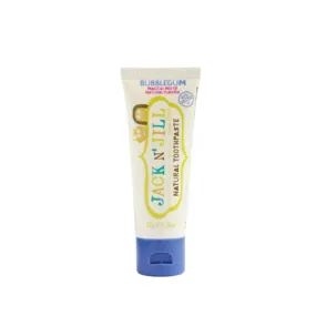 jack & jill natural toothpaste 50g - bubble gum