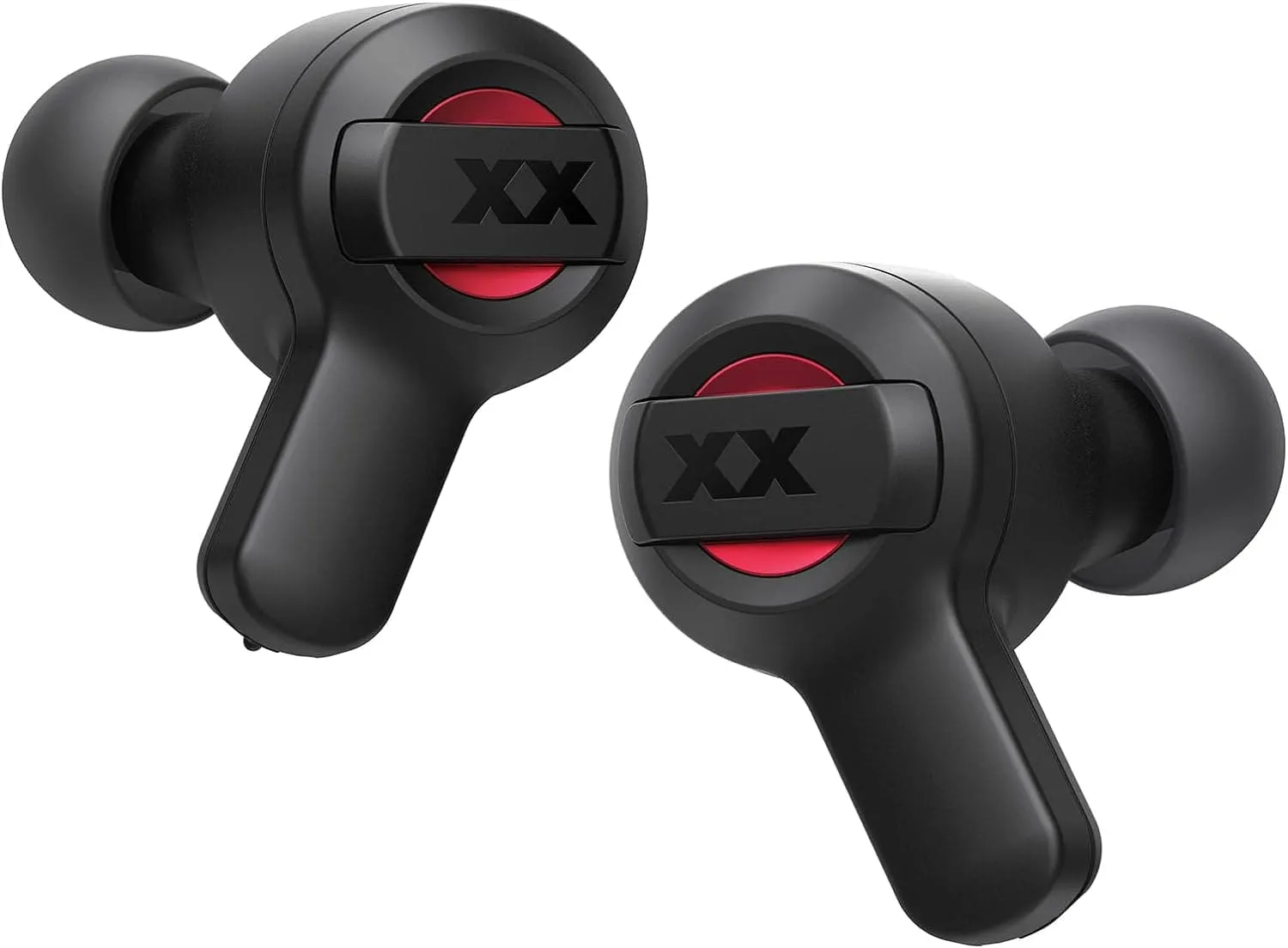 JVC HA-XC62T XX True Wireless Earbuds, 24 Hours Playtime, Water, Dust and Shock Proof, Black & Red