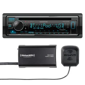 Kenwood Excelon KDC-X305 1-DIN CD Receiver   SiriusXM SXV300v1 Tuner