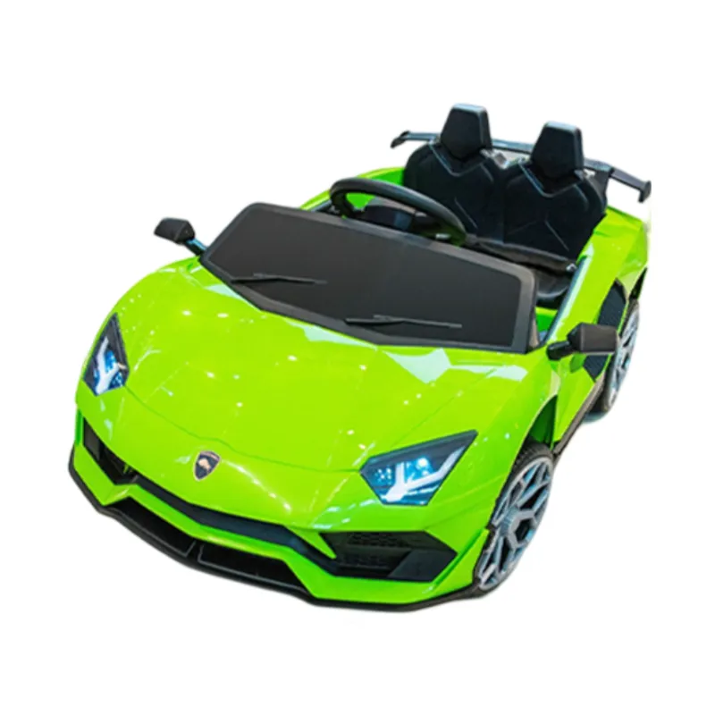 Kids Electric Sports Car Lamborghini rechargeable remote-controlled music-playing, with lights multifunctional toy perfect gift for boys girls