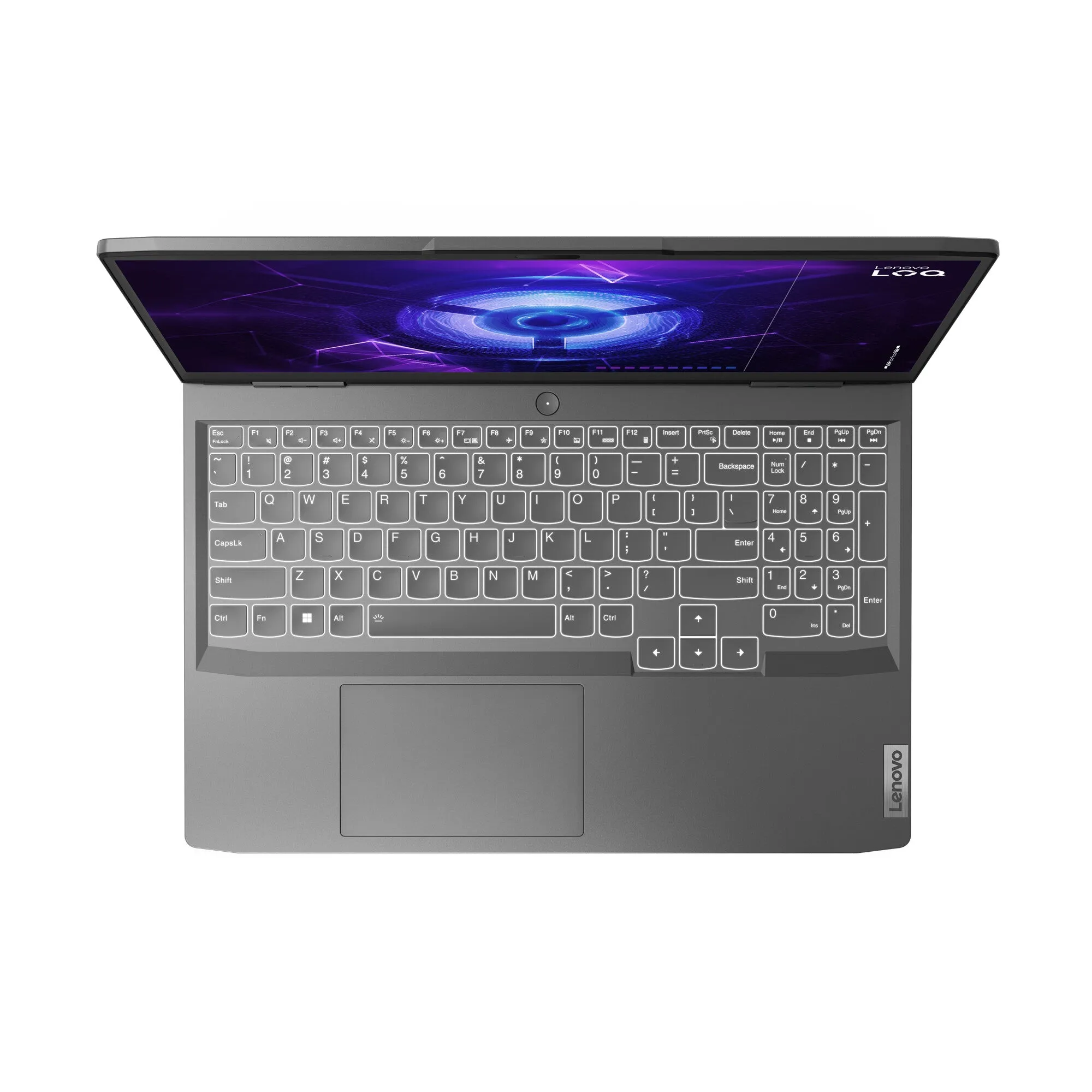 Lenovo LOQ 15IRH8 Intel® Core™ i5 i5-12450H Laptop 39.6 cm (15.6") Full HD 16 GB DDR5-SDRAM 512 GB SSD NVIDIA GeForce RTX 4060 Wi-Fi 6 (802.11ax) Windows 11 Home Grey