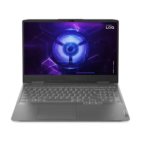 Lenovo LOQ 15IRH8 Intel® Core™ i5 i5-12450H Laptop 39.6 cm (15.6") Full HD 16 GB DDR5-SDRAM 512 GB SSD NVIDIA GeForce RTX 4060 Wi-Fi 6 (802.11ax) Windows 11 Home Grey