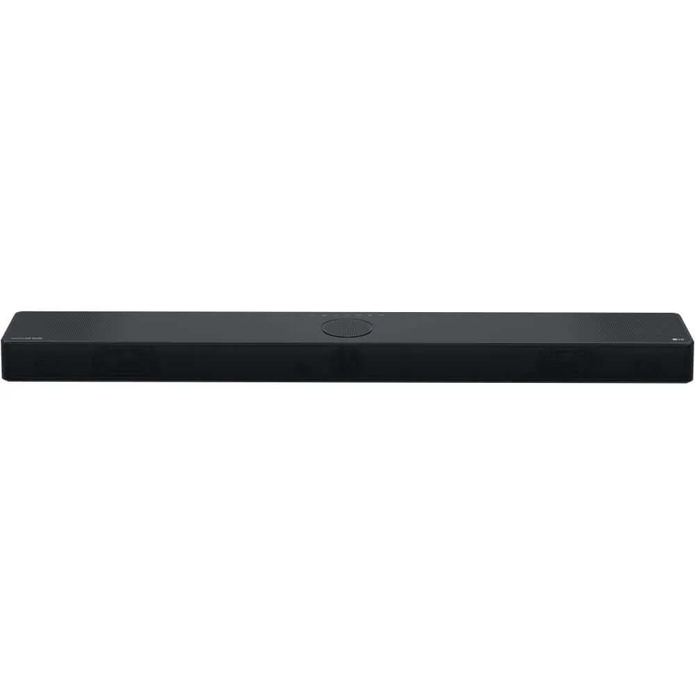 LG USC9S Bluetooth Wi-Fi Soundbar with High Resolution Audio, Dolby Atmos, DTS:X & Wireless Subwoofer, Black