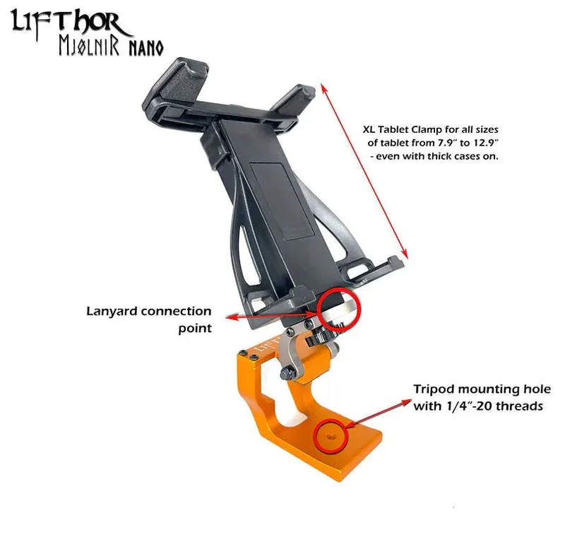 LifThor Mjølnir Tablet Holder for Autel Nano & Lite