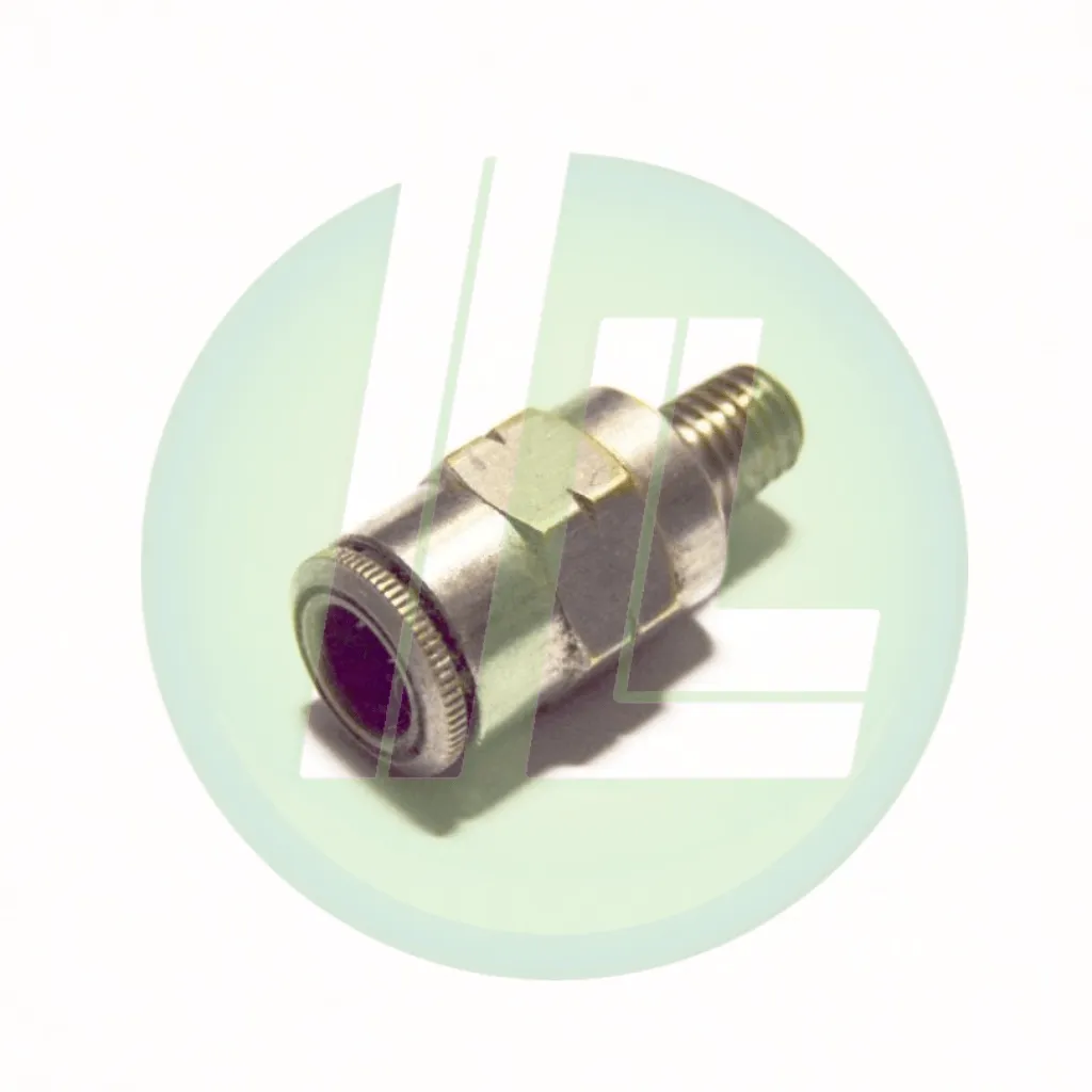 Lincoln Industrial 244055 Quicklub 1/4" Tube x 1/4-28" Male Straight Quicklinc Push-In Style Fitting for Nylon Tubing