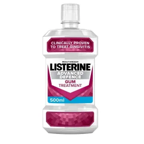 Listerine Advanced Defence Gum Treatment Mouthwash 500ml