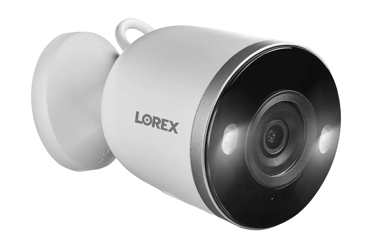 Lorex Fusion 4K 16 Camera Capable (8 Wired and 8 Wi-Fi) 2TB NVR System with 4 2K Spotlight Indoor/Outdoor Wi-Fi Cameras