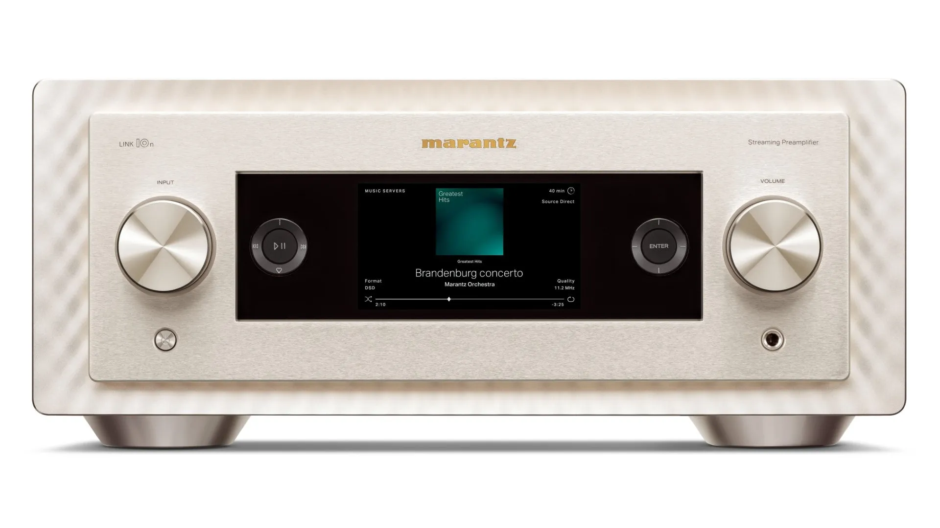 Marantz Model 10 Reference Integrated Amplifier and Marantz Link 10N Network Audio Player Bundle