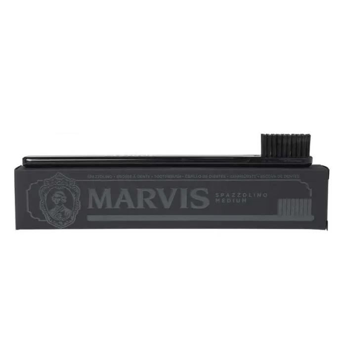 Marvis Medium Black Tooth Brush