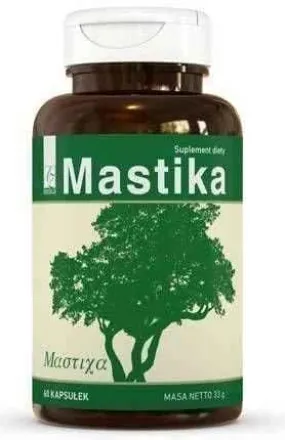 MASTIKA x 60 capsules, natural chios gum mastic