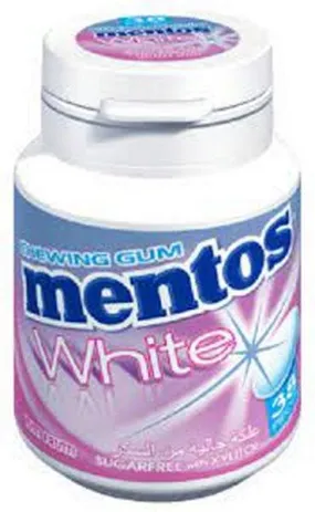 MENTOS TUTTI FRUIT CHEW GUM JAR