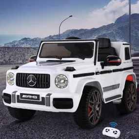 Mercedes-Benz Kids Ride On Car Electric AMG G63 Licensed Remote Cars 12V - White