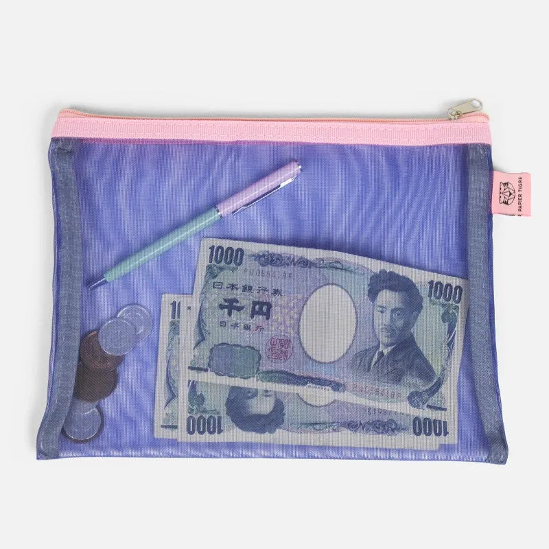 Mesh Pouch (Indigo)