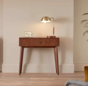 Mid Century Modern Parquet Dressing Table and Desk