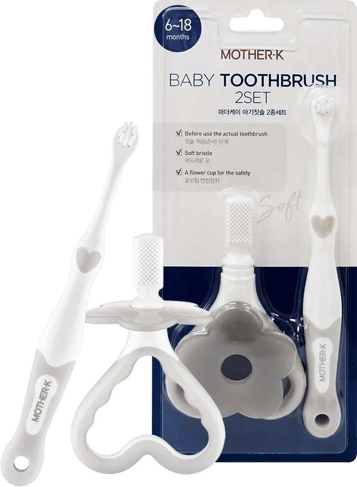 Mother-K Baby Toothbrush Set