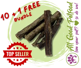 NATURA 15cm XL Bully Sticks Bundle - 10   1 FREE!