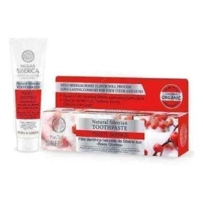 Natura siberica toothpaste 100ml Ice berries