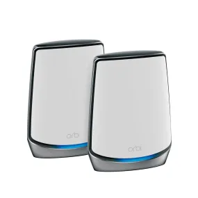 NETGEAR - Orbi AX6000 Tri-band Mesh WiFi 6 System (2-pack) - White