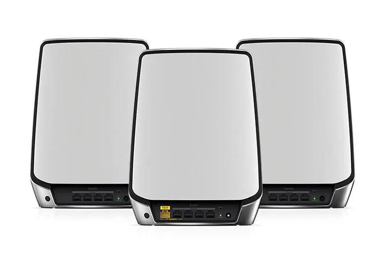 Netgear Orbi RBK853 | AX6000 Tri-Band Mesh WiFi 6 System (Router   2 Satellites Extender)