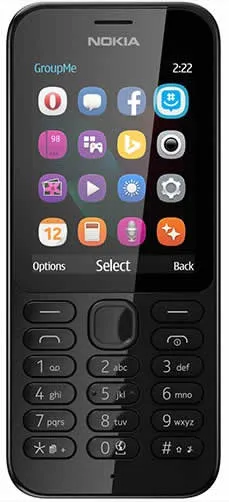 Nokia 222 Dual SIM - Black