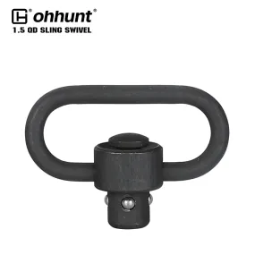 ohhunt® Heavy Duty 1.5" Push-button QD Sling Swivel