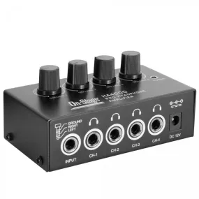 On-Stage HA4000 4-Channel Headphone Amplifier