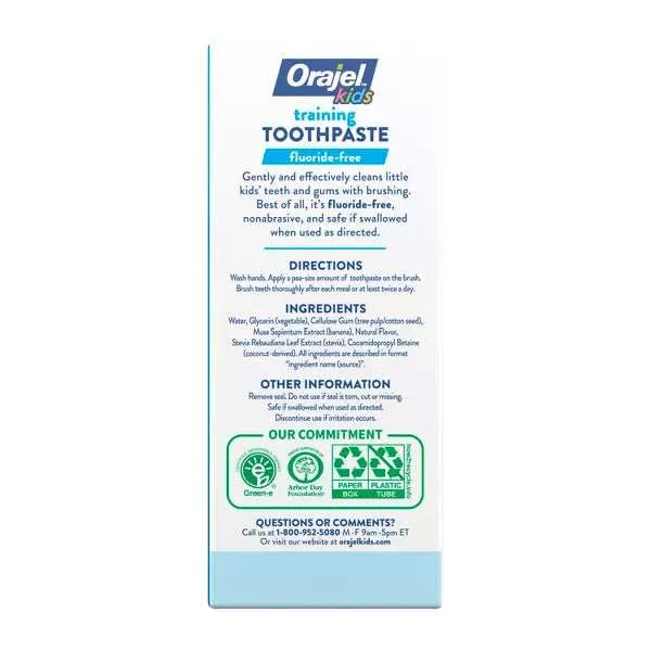 Orajel Kids Paw Patrol Anticavity Fluoride Toothpaste Fruity Bubble