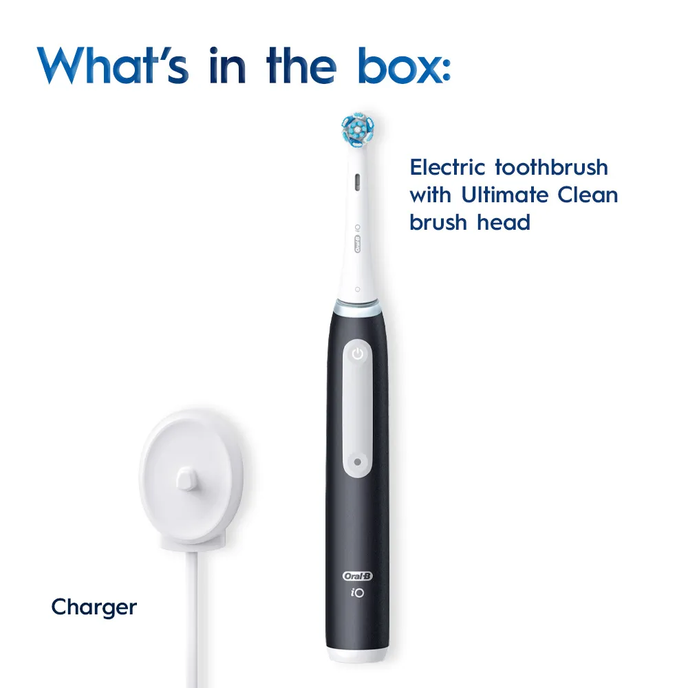 Oral-B iO Series 3 Electric Toothbrush with Micro Vibration iO3 Black