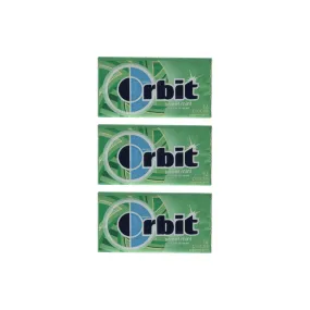 Orbit Sweet-Mint Gum (14 Pieces, 33g - Pack of 3) | Sugar-Free Chewing Gum for Fresh Breath