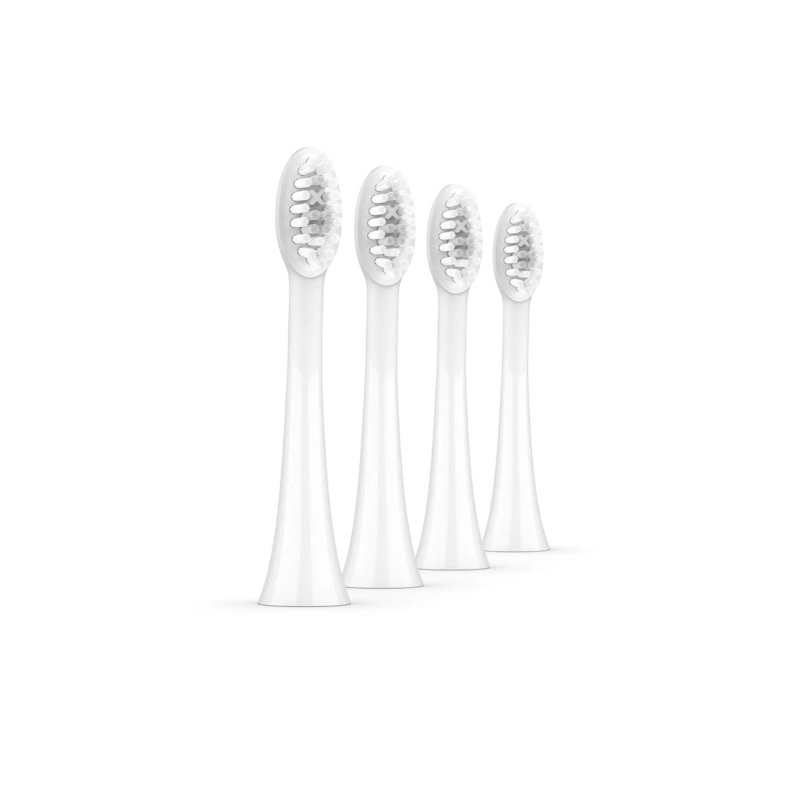 Ordo Sonic  Toothbrush & 4x Brush Head Bundle - White/Silver