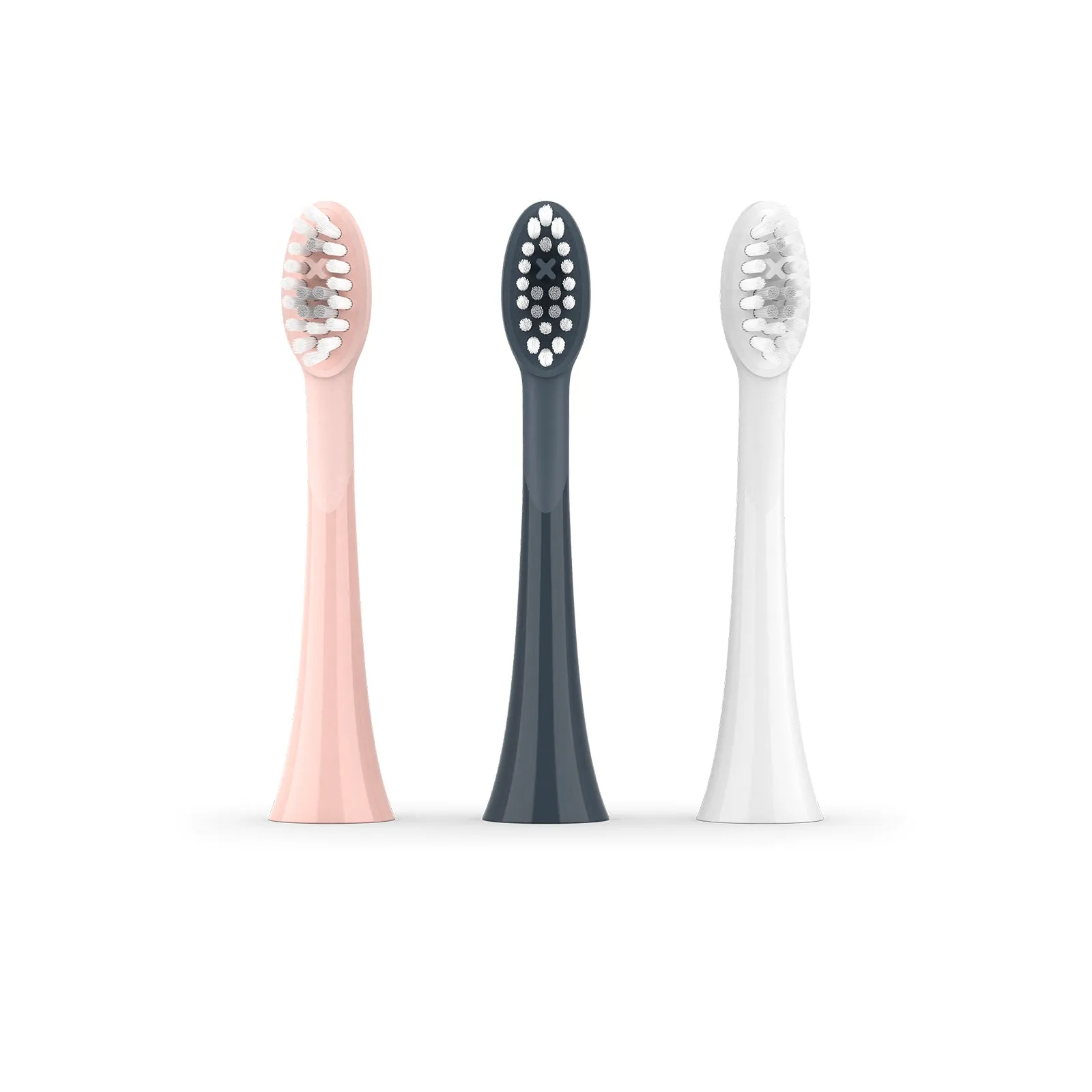 Ordo Sonic  Toothbrush & 4x Brush Head Bundle - White/Silver