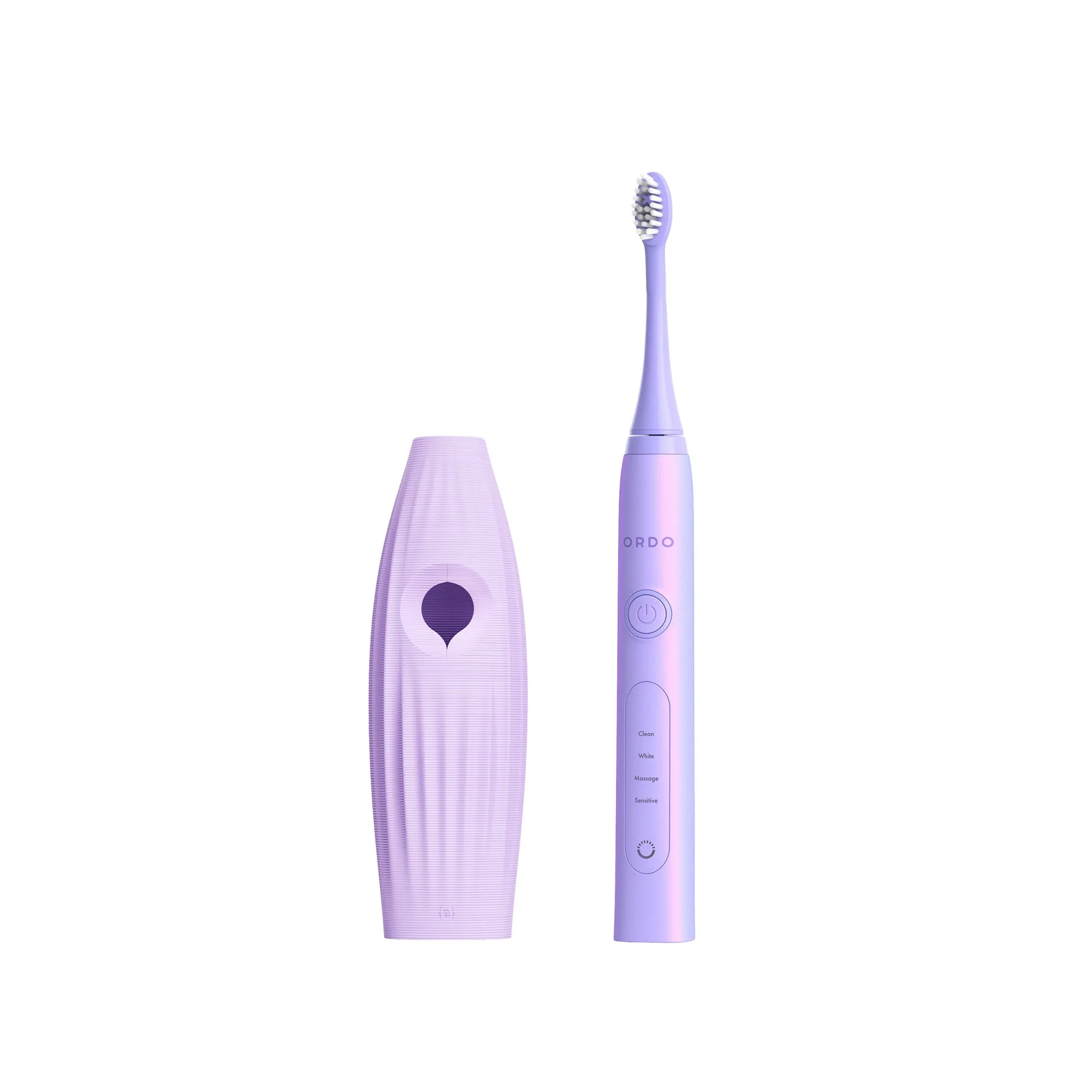 Ordo Sonic  Toothbrush & {access}ories Handle - Violet Hemispherical Medium Vertical