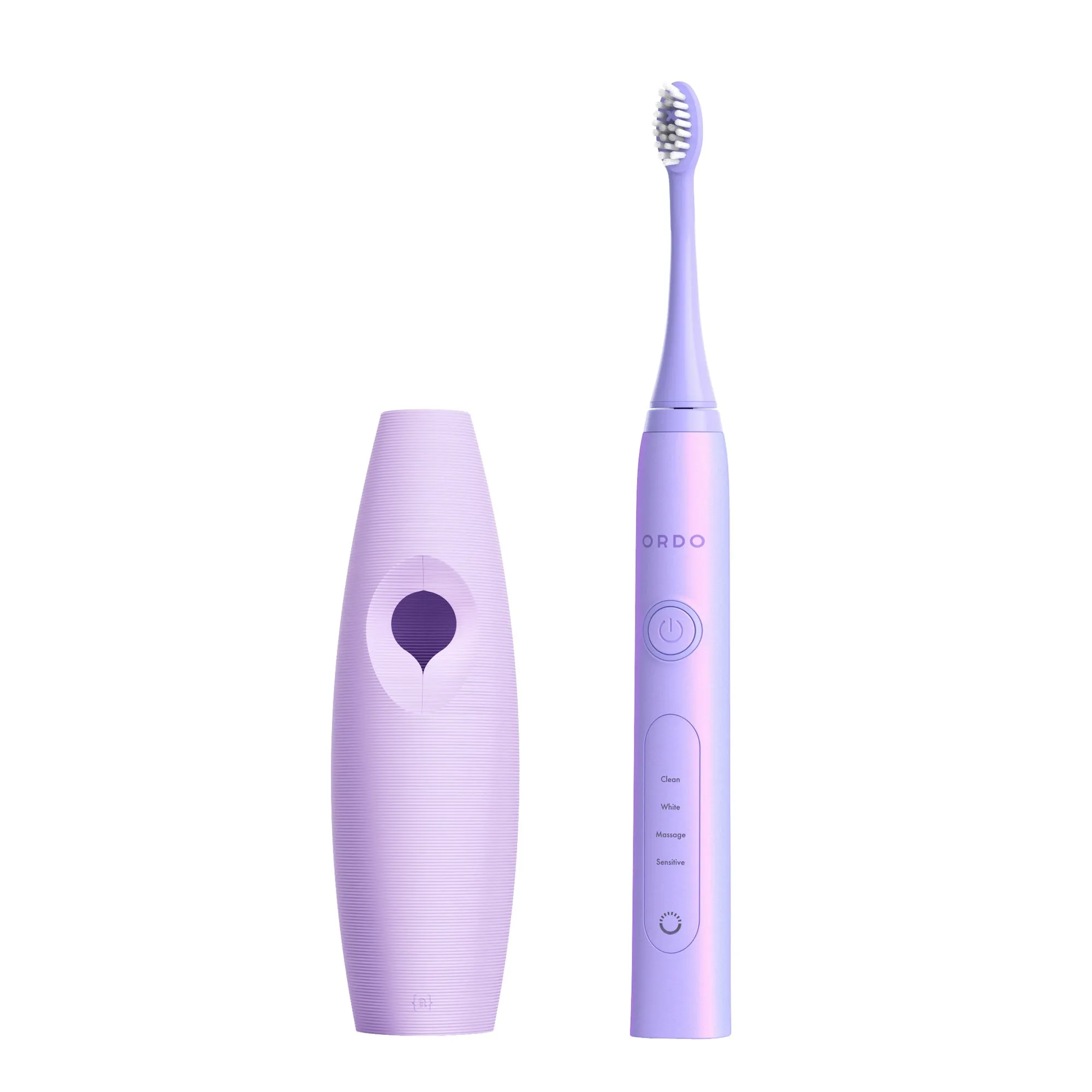 Ordo Sonic  Toothbrush & {access}ories Handle - Violet Triangular Medium Smooth