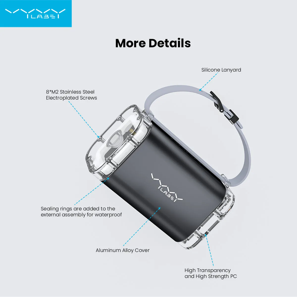 Outdoor Power Bank Digital Display 40000mAh 100W (Waterproof Light)