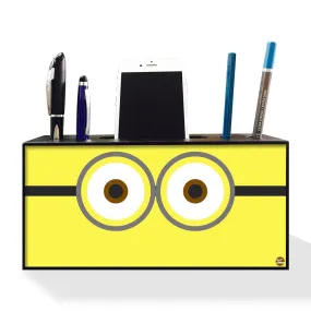 Pen Mobile Stand Holder Desk Organizer - Cute Eyes