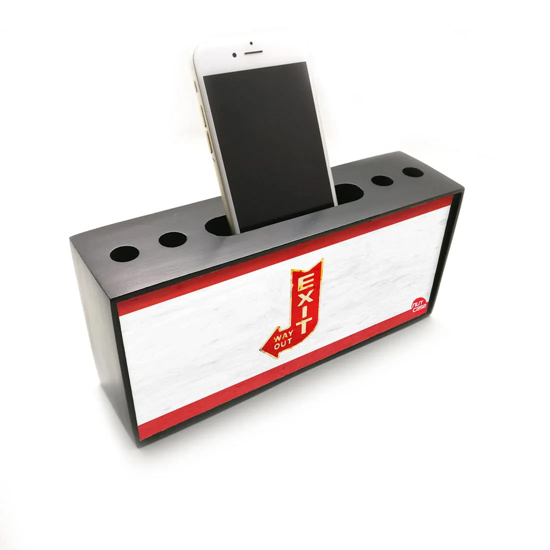 Pen Mobile Stand Holder Desk Organizer - Exit