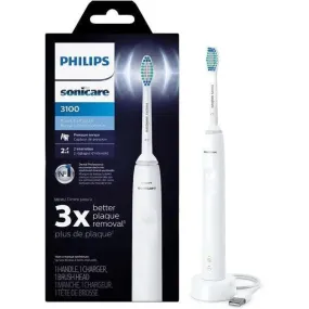 Philips Sonicare Rechargeable Electric Toothbrush With Pressure Sensor- White (New)