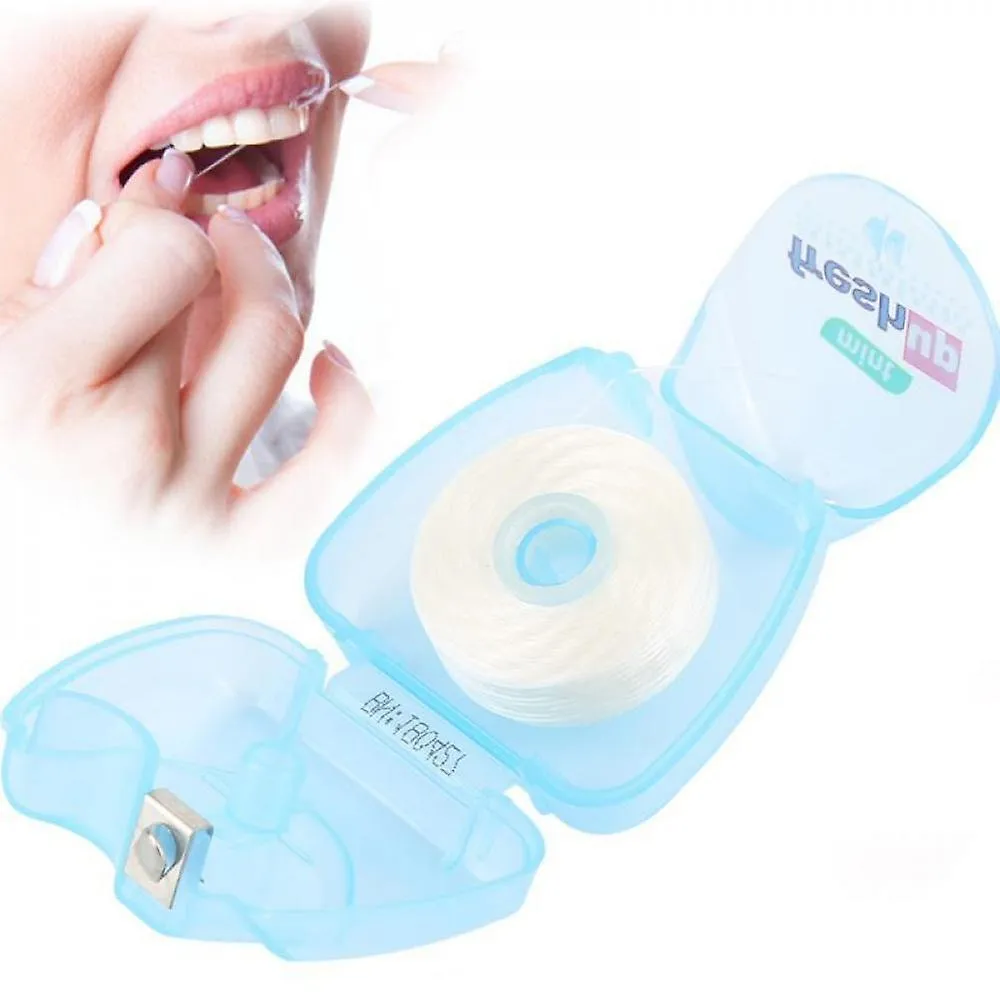 Portable 50cm Dental Teeth Floss Flosser Picks Toothpicks Oral Care Stick Tooth Clean Kit