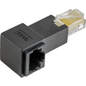 PRO2 Right Angle RJ45 8P8C Adapter Plug to Socket