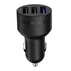 Quick Charge 3-Port USB Car Charger   Micro USB Cable