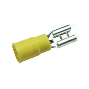 Quick Connect Female Crimp Connector - 12-10 AWG, 0.25" Tab, Pkg/100 (1955-CP)