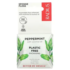 Radius - Sponge Floss Peppermint, 1oz