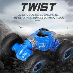 RC Cars For Kids - 1:16 RC Twist Car 4WD Rechargable Remote Control Climber RC Car