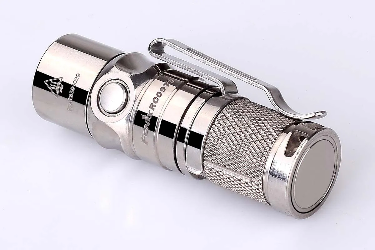 RC09Ti Titanium Fenix Flashlight - DISCONTINUED