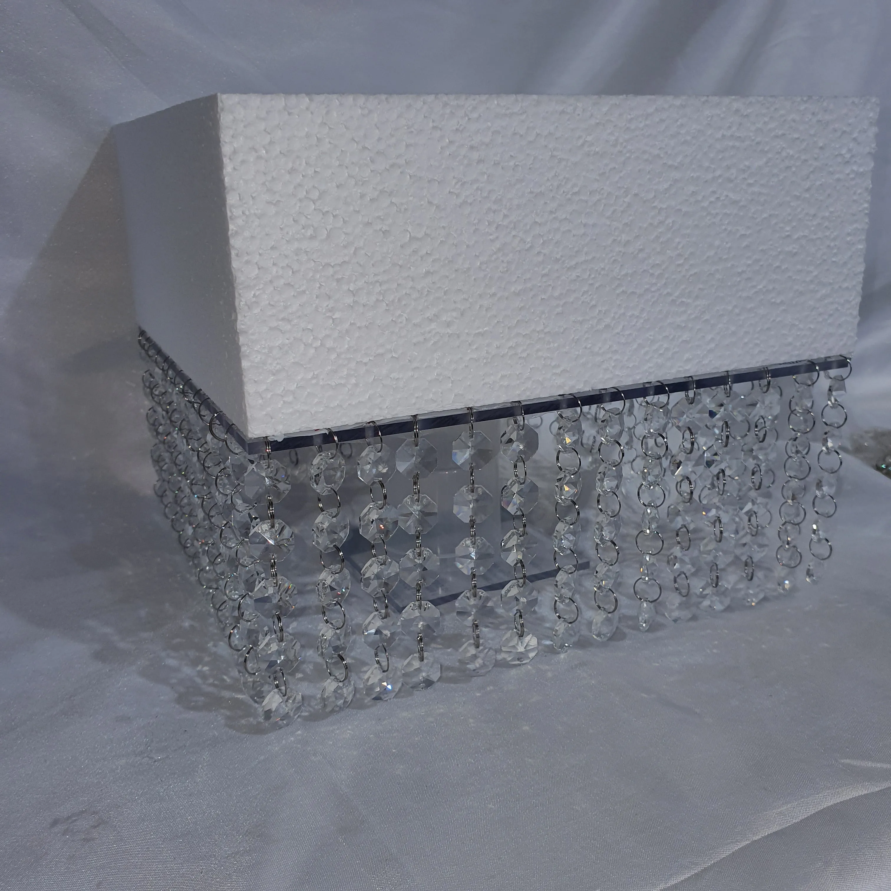 Real glass Crystal cake led cake separator /cake dividers- many sizes all sold separately