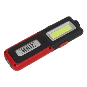 Rechargeable Inspection Lamp Red 5W COB   3W LED   Power Bank