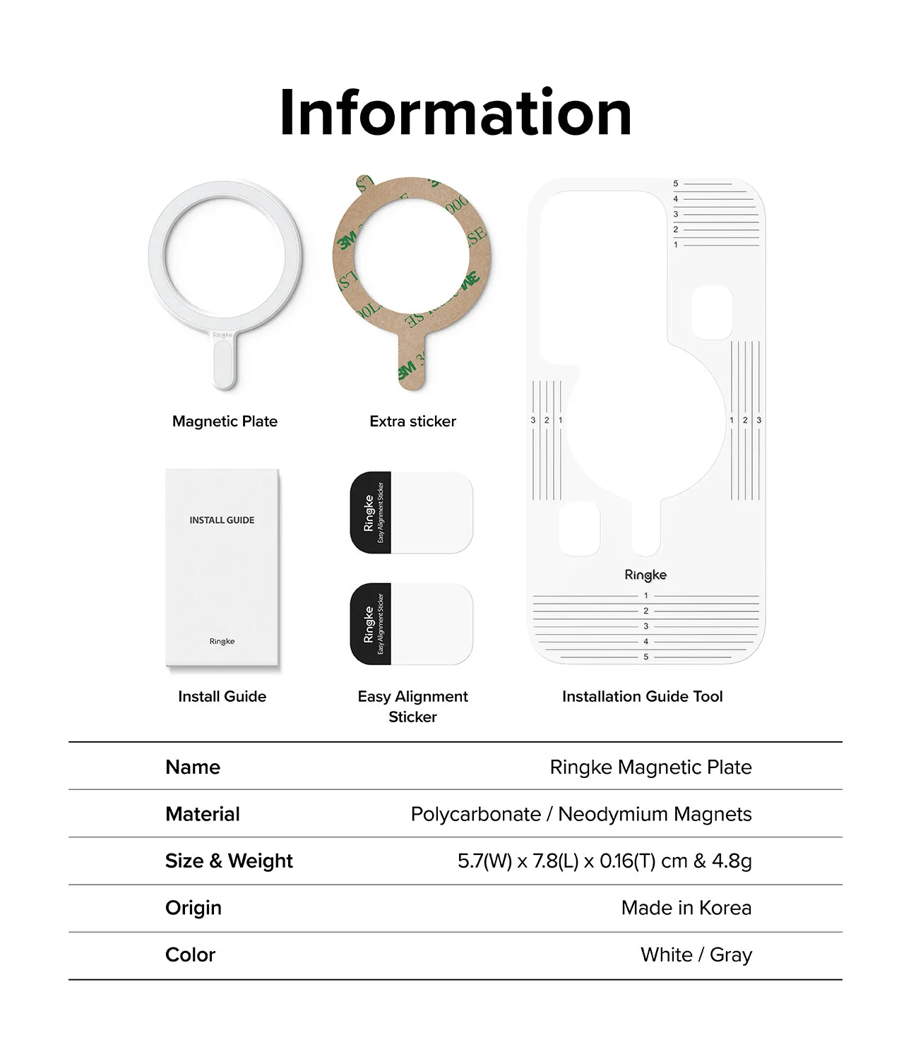 Ringke Magnetic Plate